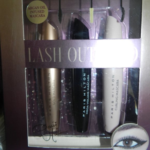 Paris Hilton Lash Out Loud 3 Pc Kick it Up Mascara Gift set New/Nwt! - Picture 3 of 9
